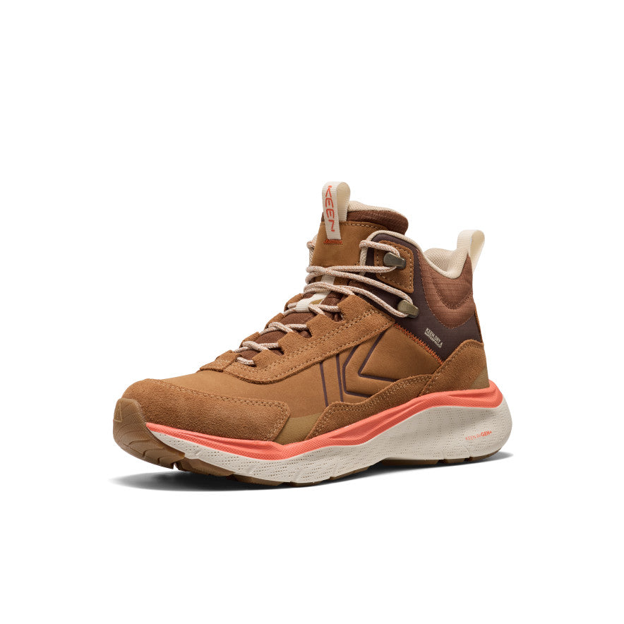 Women's Leiki Waterproof Leather Hiking Boot | Chipmunk/Birch - Image 3