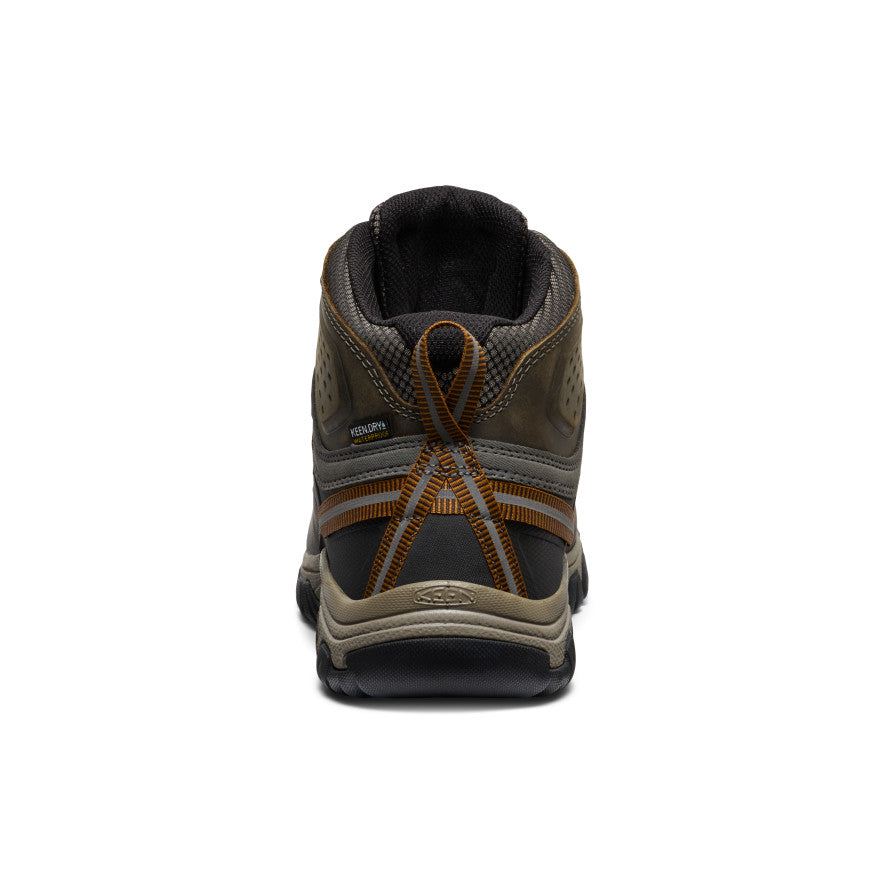 Men's Targhee III Waterproof Mid Wide | Black Olive/Golden Brown - Image 5