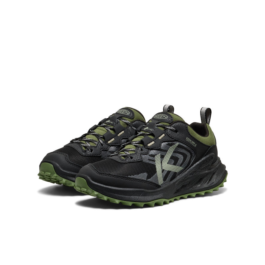 Big Kids' Zionic Waterproof Shoe | Black/Bronze Green - Image 2