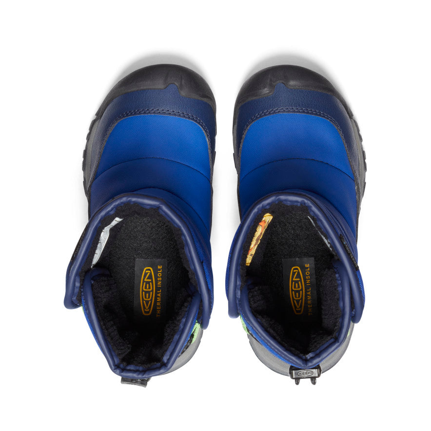 Little Kids' Puffrider Waterproof Winter Boot | Naval Academy/Surf - Image 4