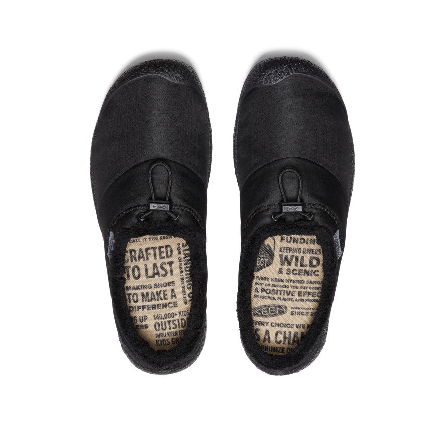 Women's Howser III Slide | Black Smooth Nylon - Image 4
