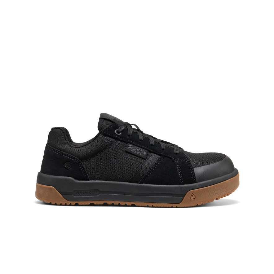 Women's Kenton Work Shoe (Carbon Toe) | Black/Gum