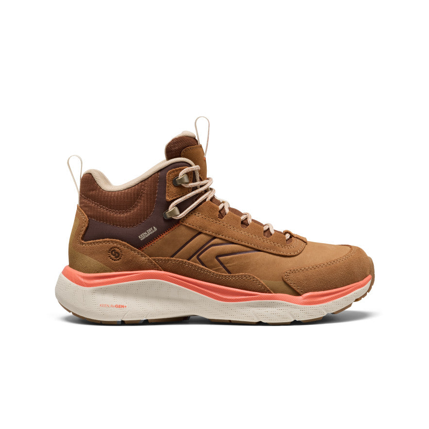 Women's Leiki Waterproof Leather Hiking Boot | Chipmunk/Birch