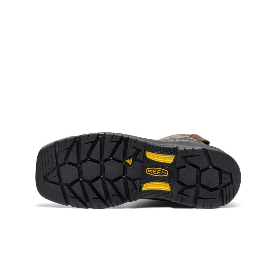 Men's Flatland Pull-On Waterproof Work Boot (Soft Toe) | Camo/Black - Image 6