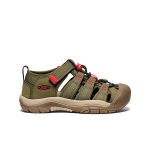Big Kids' Newport H2  |  Martini Olive/Aura Orange