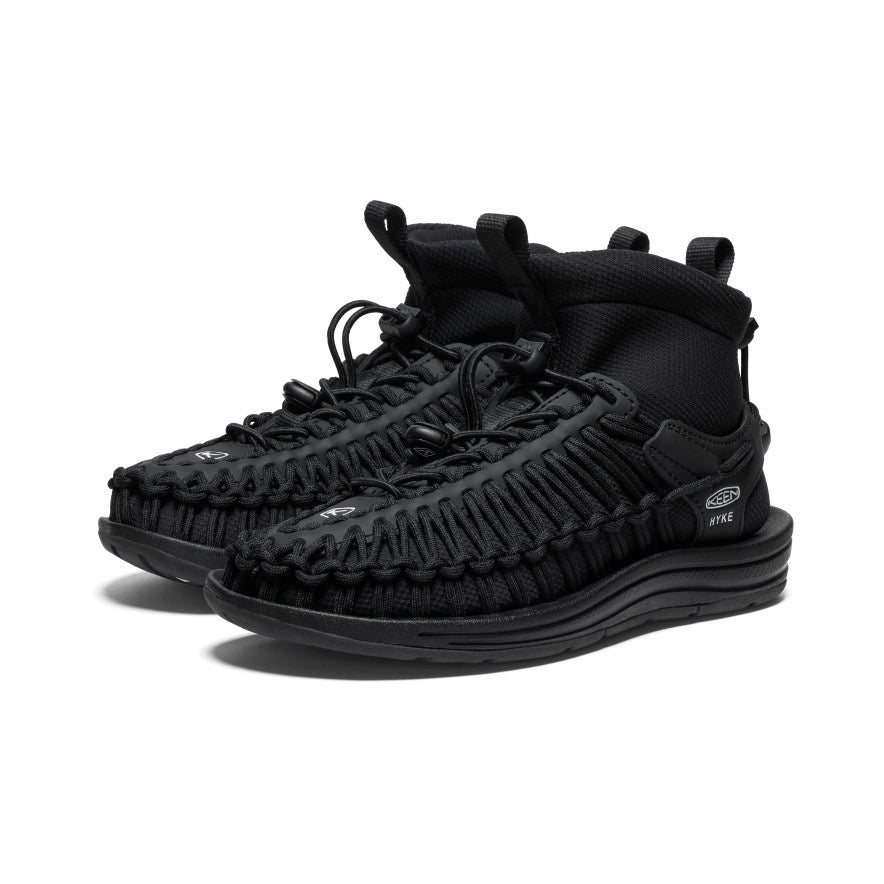 Women's UNEEK High Top x HYKE | HYKE Black - Image 2