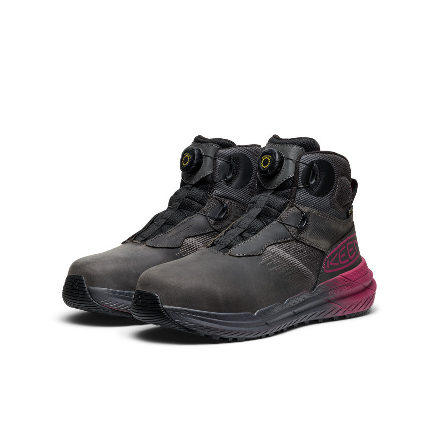 Women's Snapline RF Waterproof Boot (Carbon Toe) | Magnet/Black - Image 2