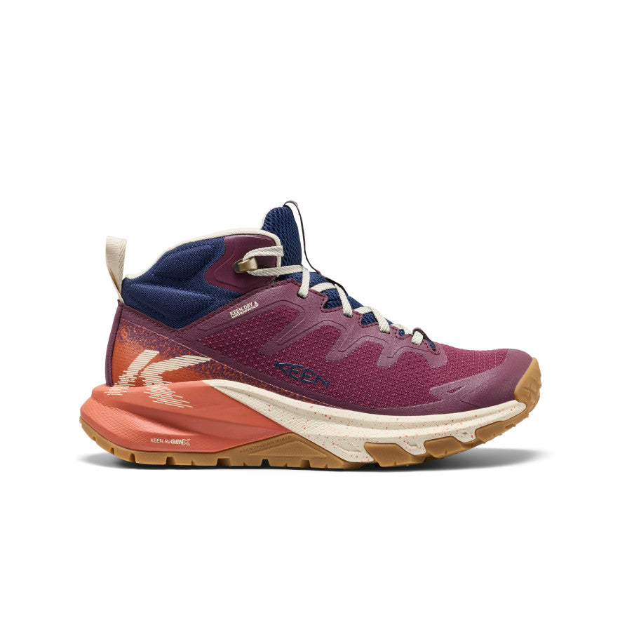 Women's Targhee Apex Waterproof Hiking Boot | Fig/Burnt Brick