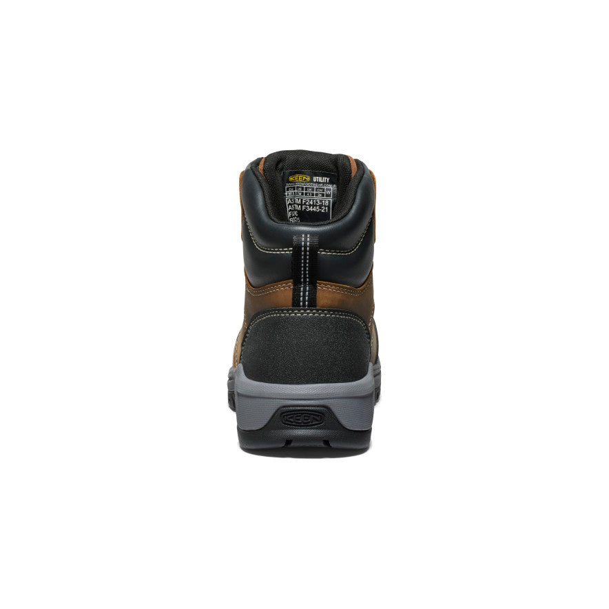 Women's Evanston 6 ESD Boot (Carbon Toe) | Bison/Black - Image 5