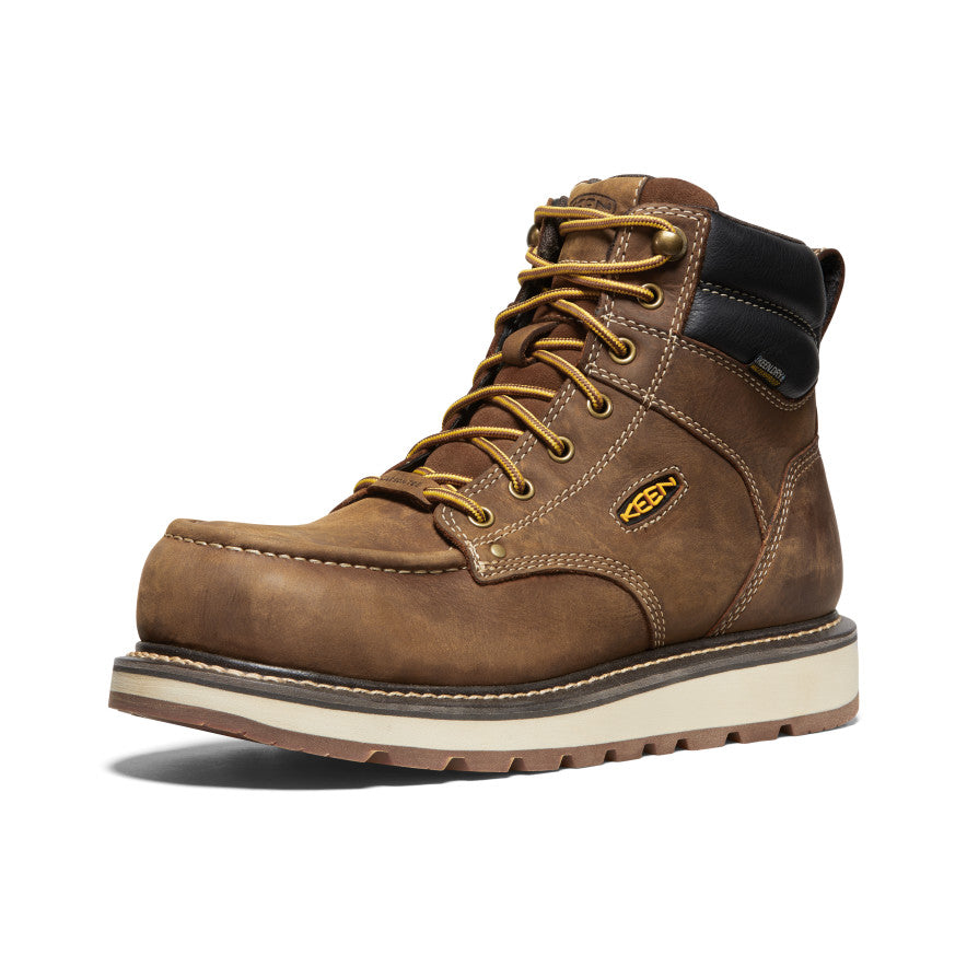 Men's Cincinnati 6 Waterproof Boot (Carbon Toe) | Belgian/Sandshell - Image 3