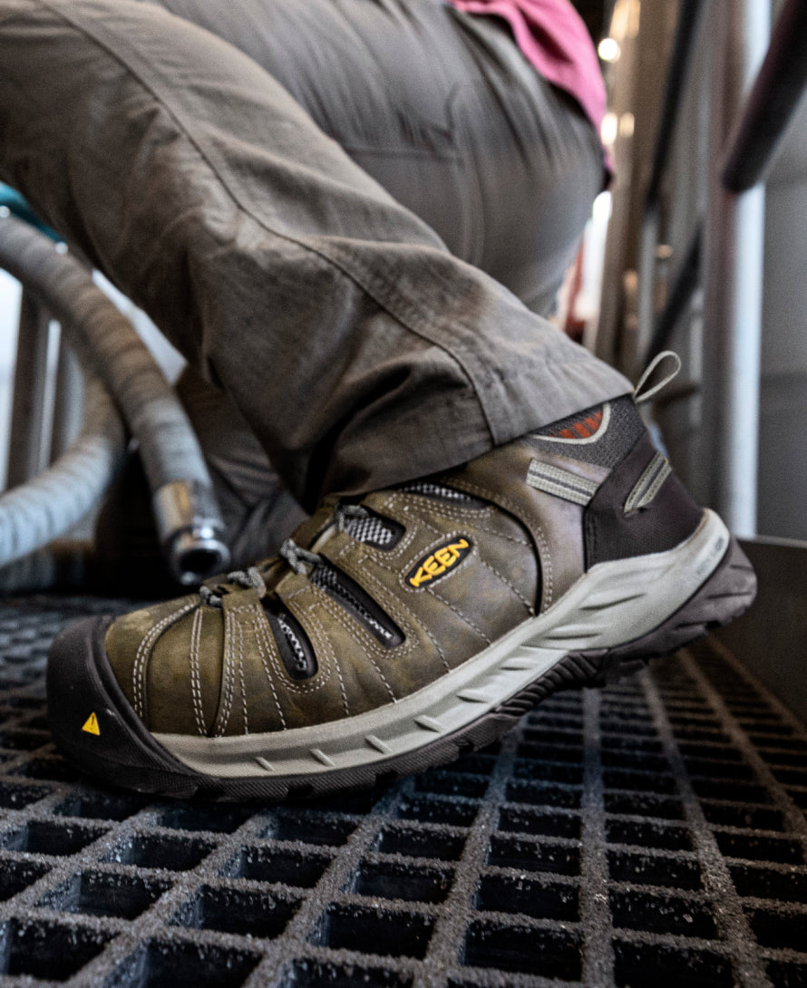 Men's Flint II (Steel Toe) | Shitake/Rust - Image 8