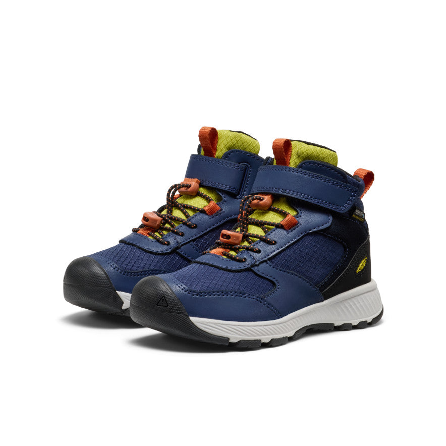 Little Kids' Skua Waterproof Boot | Naval Academy/Rogue Green - Image 2