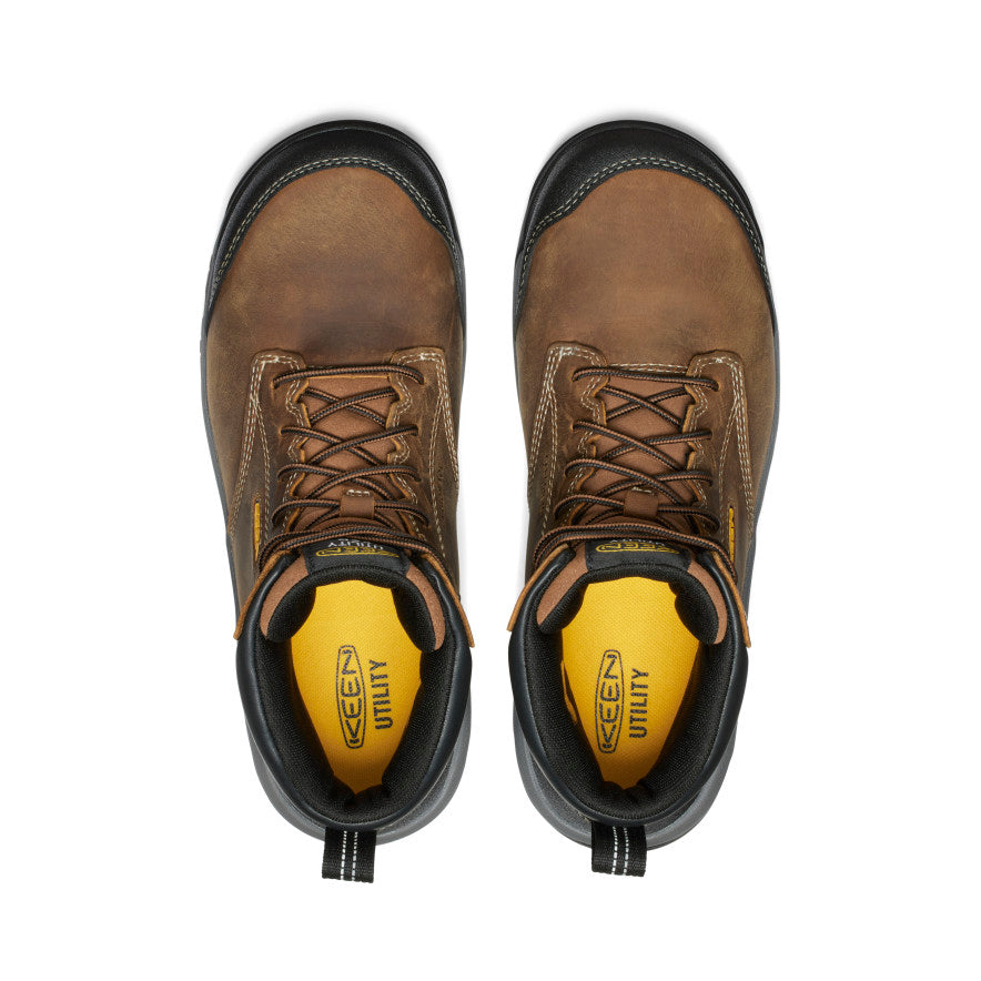 Men's Evanston 6 ESD Boot (Carbon Toe) | Bison/Black - Image 4