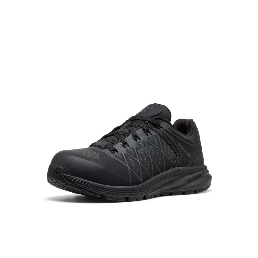 Women's Vista Energy XT Work Sneaker INT MET (Carbon Toe) | Black/Magnet - Image 3
