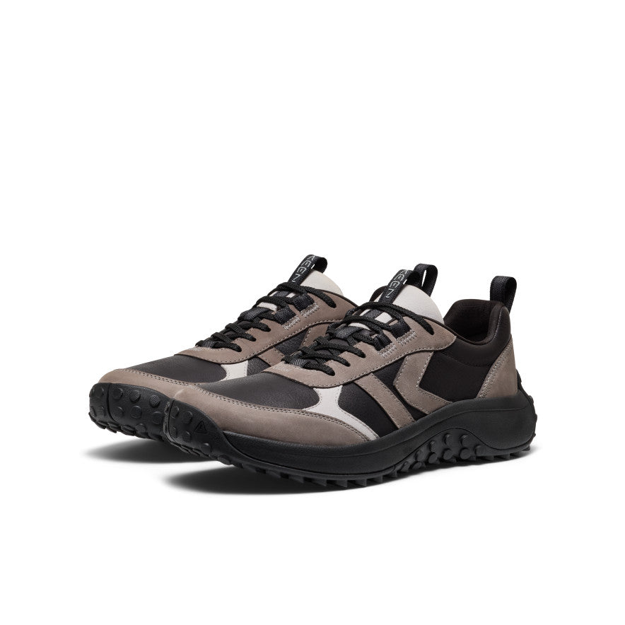 Men's KS86 Leather Sneaker | Black/Steel Grey - Image 2