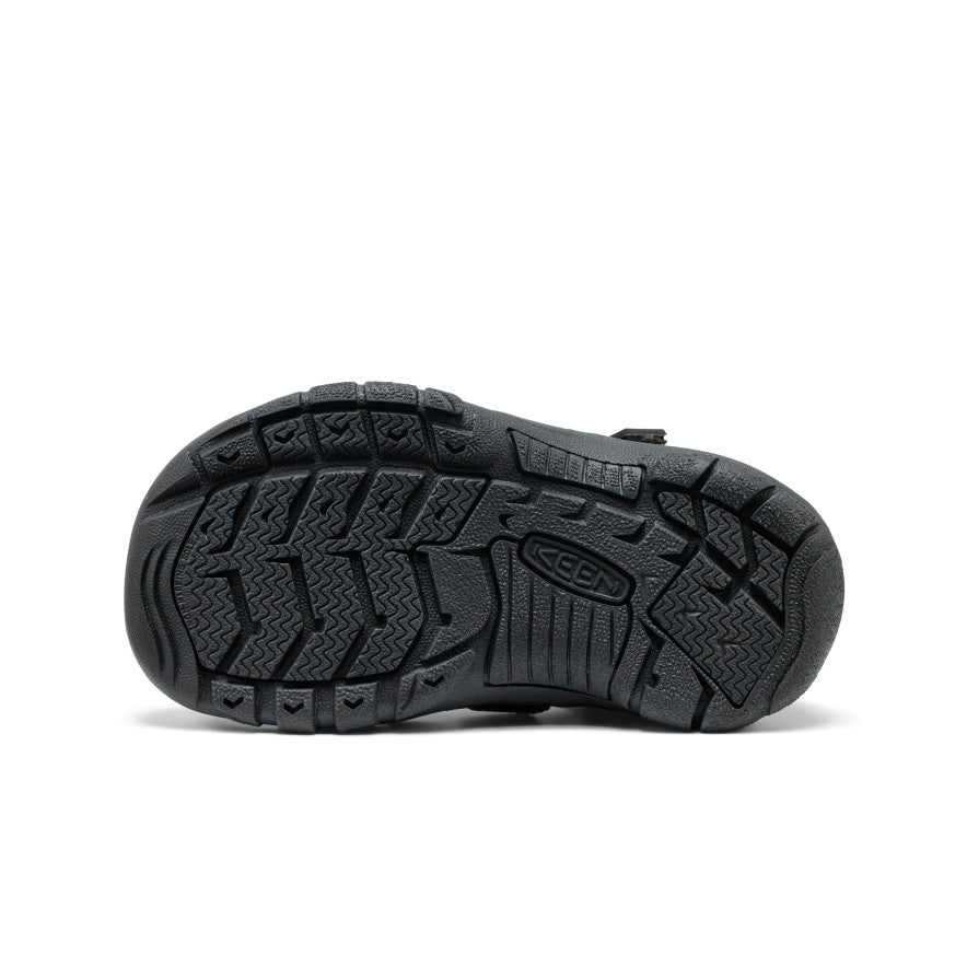 Little Kids' Newport H2 | Triple Black - Image 6