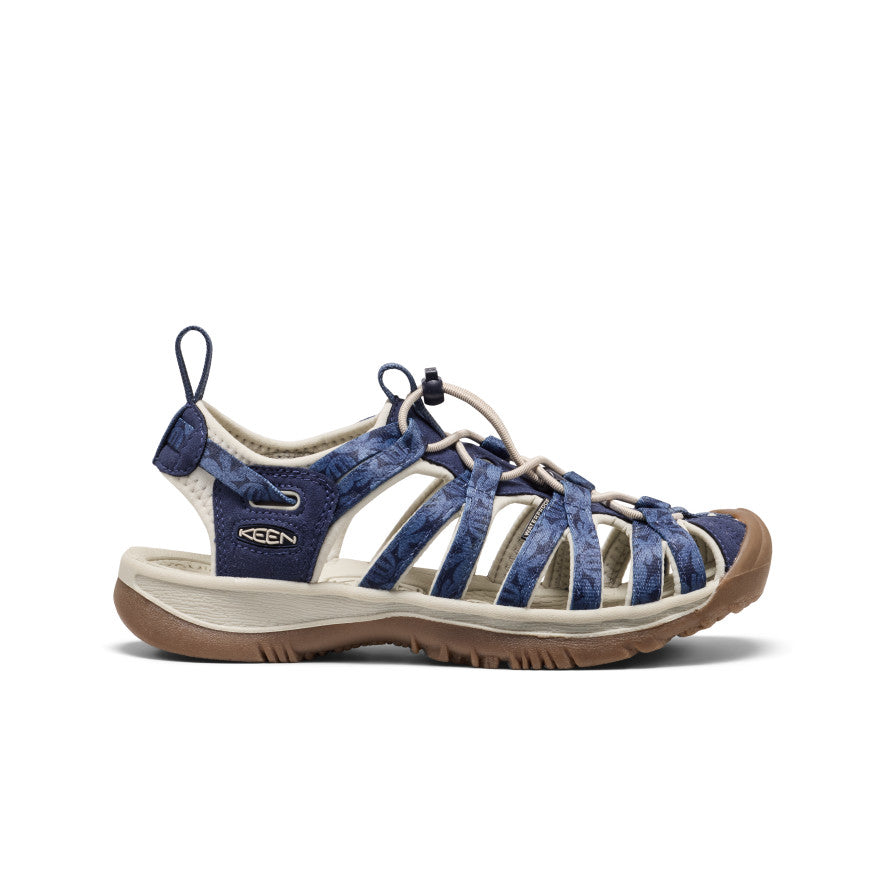 Women's Whisper | Navy Print