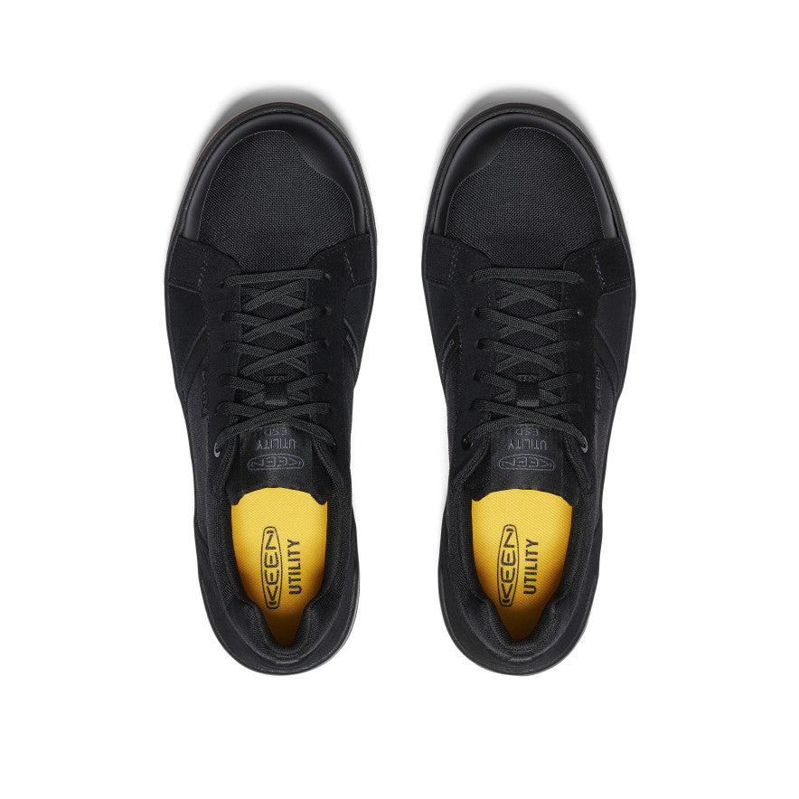 Men's Kenton ESD Work Shoe (Carbon Toe) | Black/Gum - Image 4