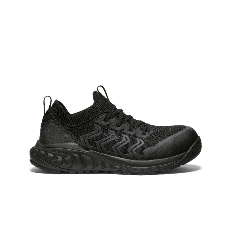 Women's Arvada Shift Work Sneaker (Carbon Toe) | Black/Magnet
