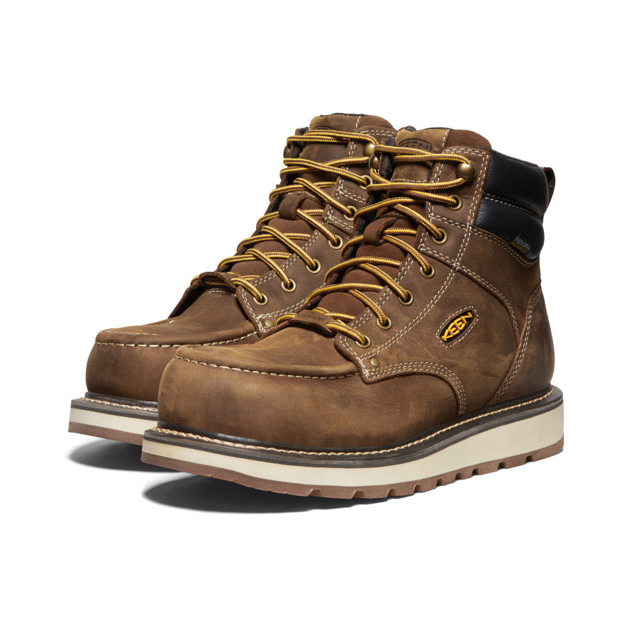 Men's Cincinnati 6 Waterproof Boot (Carbon Toe) | Belgian/Sandshell - Image 2