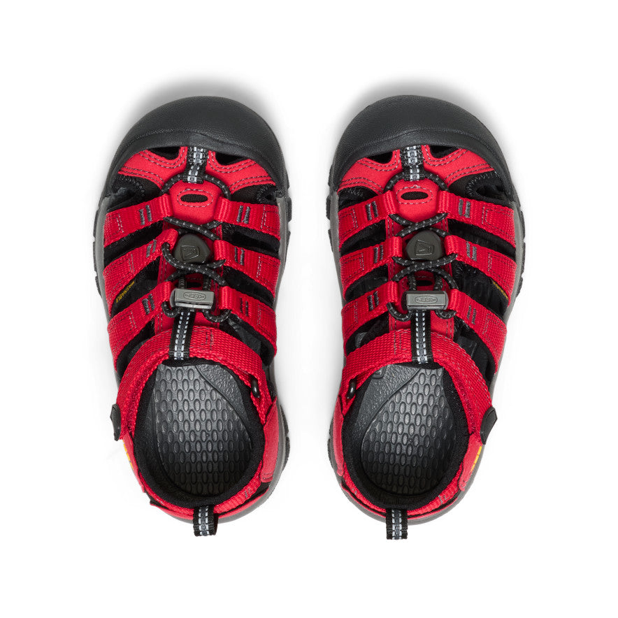 Little Kids' Newport H2 | Ribbon Red/Gargoyle - Image 4